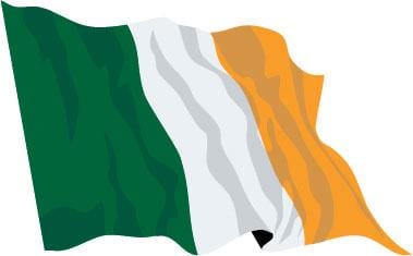 Ireland Budget Display Flag 91cm x 60cm (3ft x 2ft)
