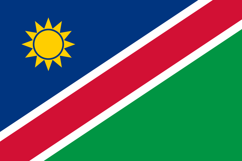Namibia flags