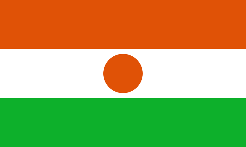 Niger Table Flag