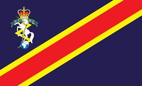 Royal Electrical & Mechanical Corps 1.52m x 0.91m (5ftx 3ft) Budget Display Flag